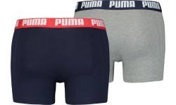 Мужские трусы-боксеры Puma Basic Boxer чёрно-серые