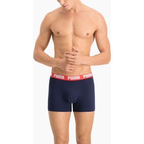 Мужские трусы-боксеры Puma Basic Boxer чёрно-серые