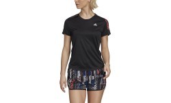Adidas Own The Run Tee sieviešu krekls, melns FS9818
