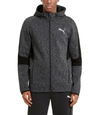 Puma vīriešu džemperis Evostripe FZ Hood Grey 585811 01