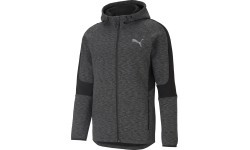 Puma vīriešu džemperis Evostripe FZ Hood Grey 585811 01