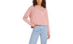 Puma Power Summer женская толстовка с капюшоном розовая 848402 24
