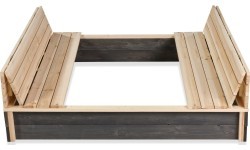 Деревянная песочница EXIT Aksent 136x132 см