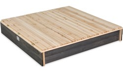 Деревянная песочница EXIT Aksent 136x132 см