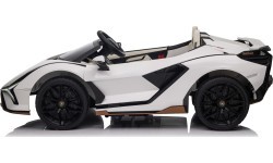Электромобиль Lamborghini SIAN, белый