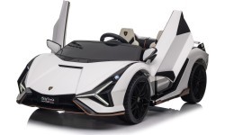 Электромобиль Lamborghini SIAN, белый