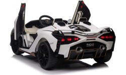 Elektromobilis Lamborghini SIAN, balts