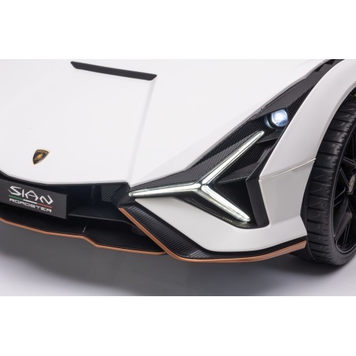 Электромобиль Lamborghini SIAN, белый