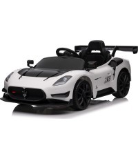 Elektromobilis Maserati MC20 GT2, balts