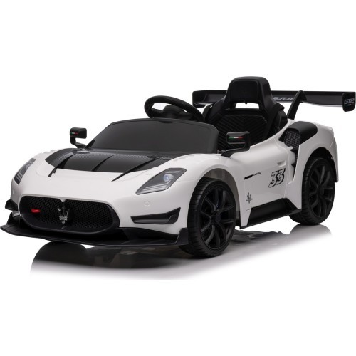 Elektromobilis Maserati MC20 GT2, balts
