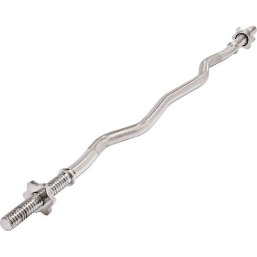 Curled Barbell Bar Marbo MW-G120L-EX-SR, 30mm, 120cm