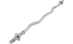 Curled Barbell Bar Marbo MW-G120L-EX-SR, 30mm, 120cm