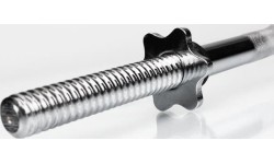 Curled Barbell Bar Marbo MW-G120L-EX-SR, 30mm, 120cm