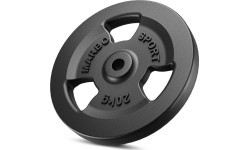 Čuguna atsvaru komplekts Marbo, 60 kg / 2x20 kg + 2x10 kg