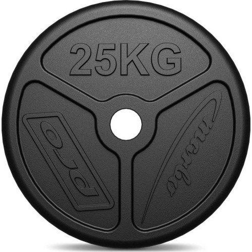 Olimpiskais čuguna svara disks Marbo 25 kg