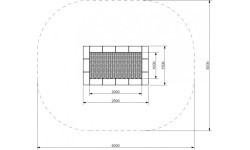 Batuts Inter-Play Orta 150 x 250