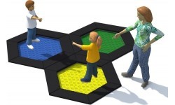 Trampoline Inter-Play Hexo 3B
