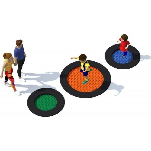 Iebūvējams batuts Inter-Play Tuto 1