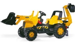 Педальный трактор Rolly Junior JCB