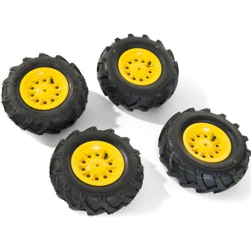 RollyTrac ar piepūšamām riepām