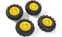 RollyTrac с надувными шинами
