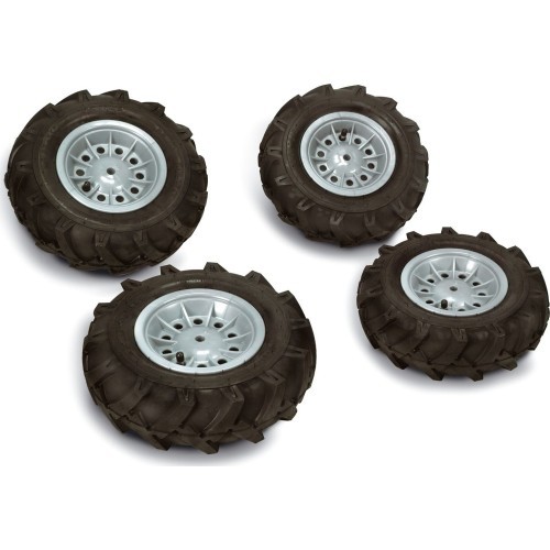 Pedāļu traktors RollyTrac ar piepūšamām riepām