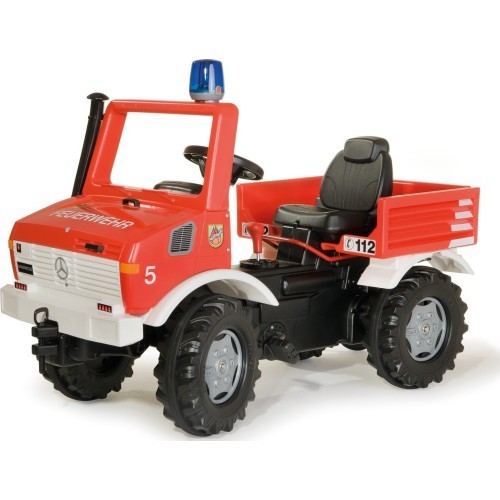 Педальный трактор Rolly Unimog Fire