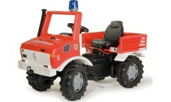 Rolly Unimog Fire pedāļu traktors