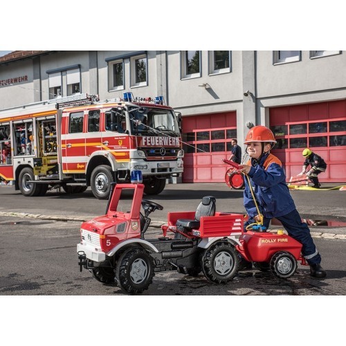 Педальный трактор Rolly Unimog Fire