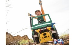Педальный трактор rolly Unimog Forst