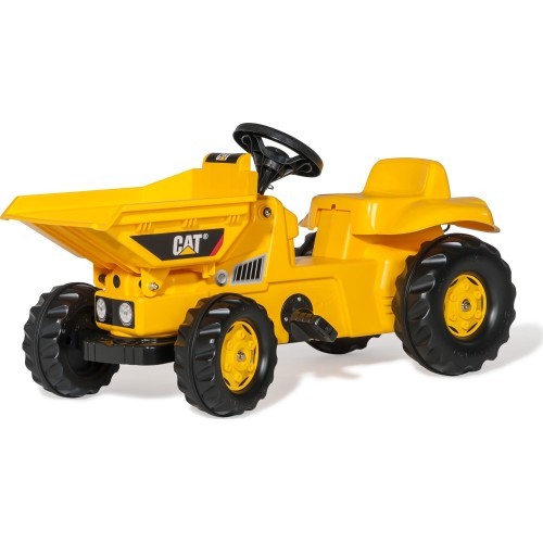 RollyKid Dumper CAT pedāļu traktors