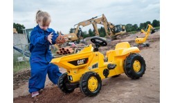 Педальный трактор RollyKid Dumper CAT