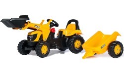 Педальный трактор RollyKid JCB