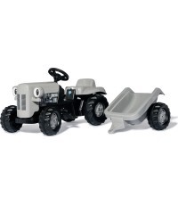 Pedāļu traktors RollyKid Little Grey Fergie