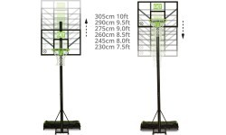 EXIT Comet Portable Basket Rectangular Polycarbonate (PC)