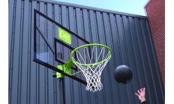 EXIT Comet mobilais basketbola statīvs ar polikarbonāta vairogu
