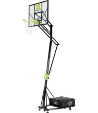 Мобильная регулируемая баскетбольная стойка Exit Galaxy 116x77 см