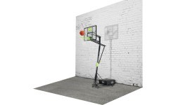 Mobils basketbola statīvs EXIT Galaxy ar polikarbonāta vairogu