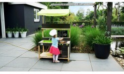 EXIT Yummy 300 wooden outdoor kitchen - naturel