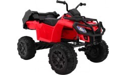Vehicle Quad XL ATV, remote control 2 4 GHZ Red