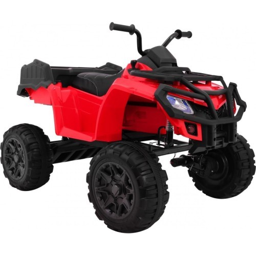 Vehicle Quad XL ATV, remote control 2 4 GHZ Red