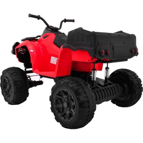 Vehicle Quad XL ATV, remote control 2 4 GHZ Red