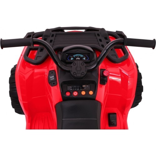 Vehicle Quad XL ATV, remote control 2 4 GHZ Red