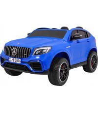 Elektromobilis Mercedes GLC 63S, zils