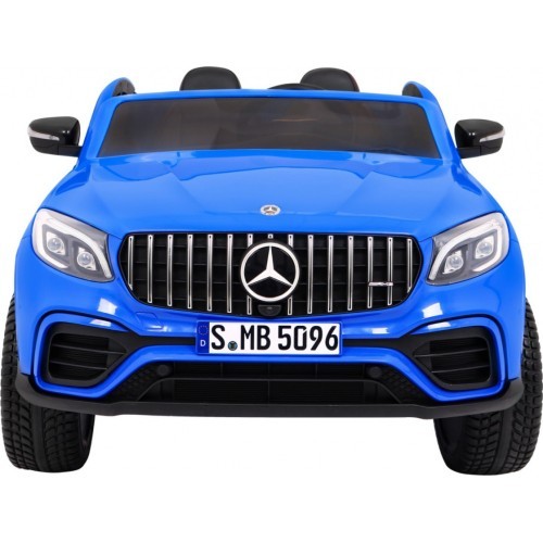 Elektromobilis Mercedes GLC 63S, zils