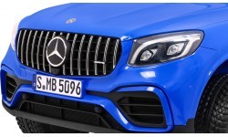 Elektromobilis Mercedes GLC 63S, zils