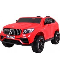 Bērnu elektromobilis Mercedes GLC 63S, sarkans