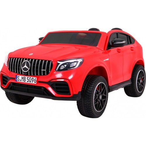 Детский электромобиль Mercedes GLC 63S, красный