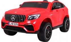 Bērnu elektromobilis Mercedes GLC 63S, sarkans