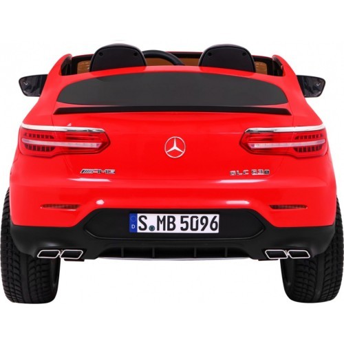 Bērnu elektromobilis Mercedes GLC 63S, sarkans